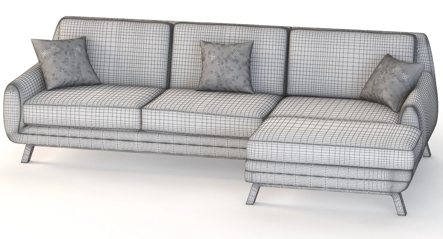 Joybird Calhoun Collection 3D Model_03